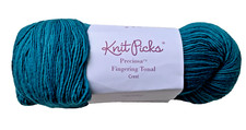 Knit Picks Preciosa Fingering Tonal E628 CREST 100 Merino Wool 437 yds/100g