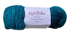 Knit Picks Preciosa Fingering Tonal #E628 CREST 100%   Merino Wool 437 yds/100g