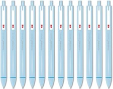 Image of 12 Pack of Paper Mate Glide Retractable G610 Gel Stylo 0.5mm Pen Blue Ink
