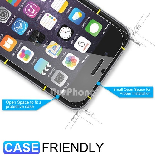 2x iPhone 8 Plus 7 Anti Scratch Resist Tempered Glass Screen Protector for Apple - Picture 2 of 14