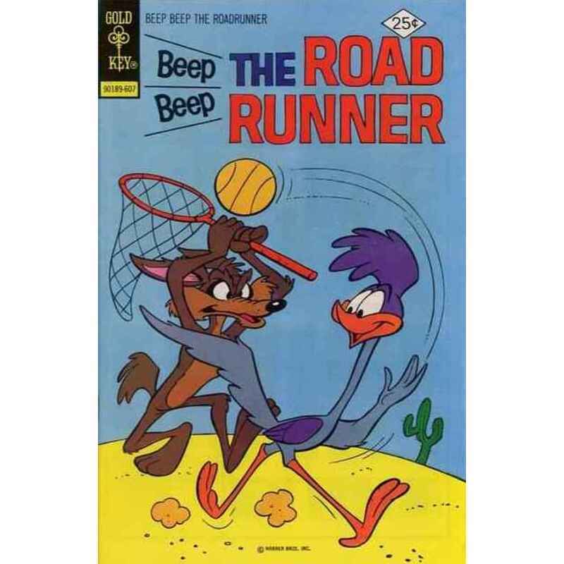 Beep Beep: The Road Runner (1966 series) #58 in F condition. Gold Key comics [x}