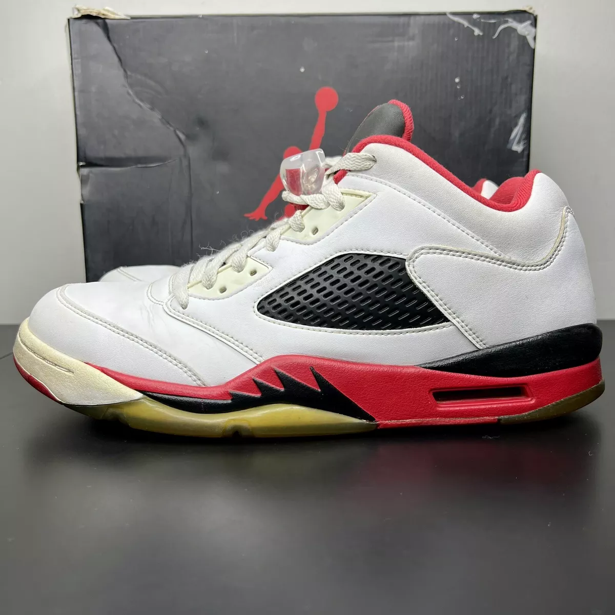 Jordan 5 fire shop red 1990