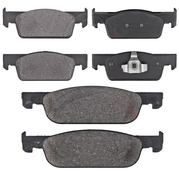 Set BeläGe Schuhe BremsbeläGe Vorne Und Hinten FüR Renault Logan/Stepway-image