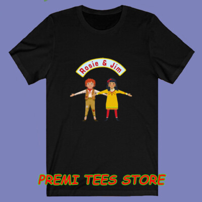 Rose And Gin Funny 90 s TV Show Men's Black Size S-3XL