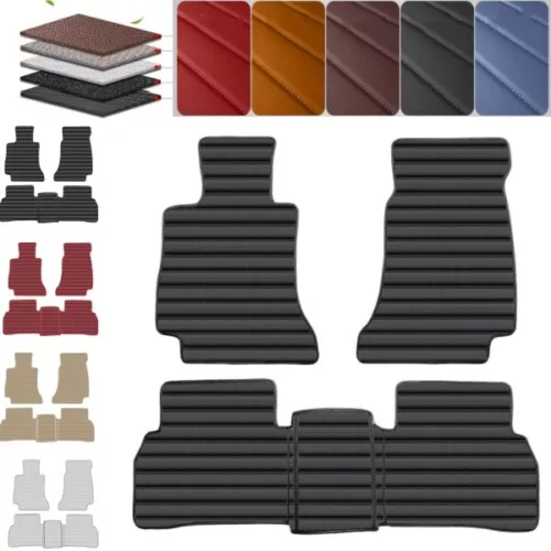 Car Floor Mat For Lincoln All Series Cargo Liners PU Carpet Waterproof Custom - Foto 24 di 42