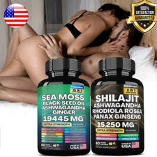 Dynamic Vitality Bundle - Sea Moss Multivitamin  Shilajit Power Combo