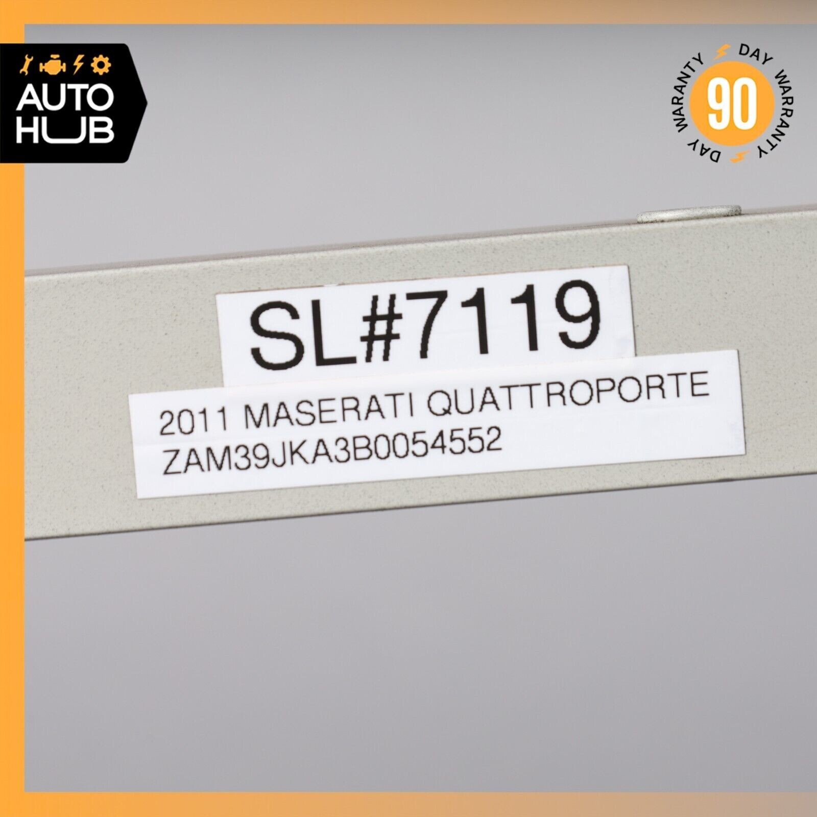 03-19 Maserati Quattroporte M139 GranTurismo Front Cross Member Crossmember OEM