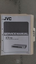 JVC a-k10 service manual original repair book stereo amp amplifier