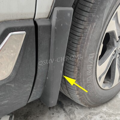 Honda CR-V Hybrid 2017-2022 Schwarz TPE+PP Spritzschutz für Front & Heck 4x