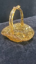 Fenton vintage glass bon bon dish