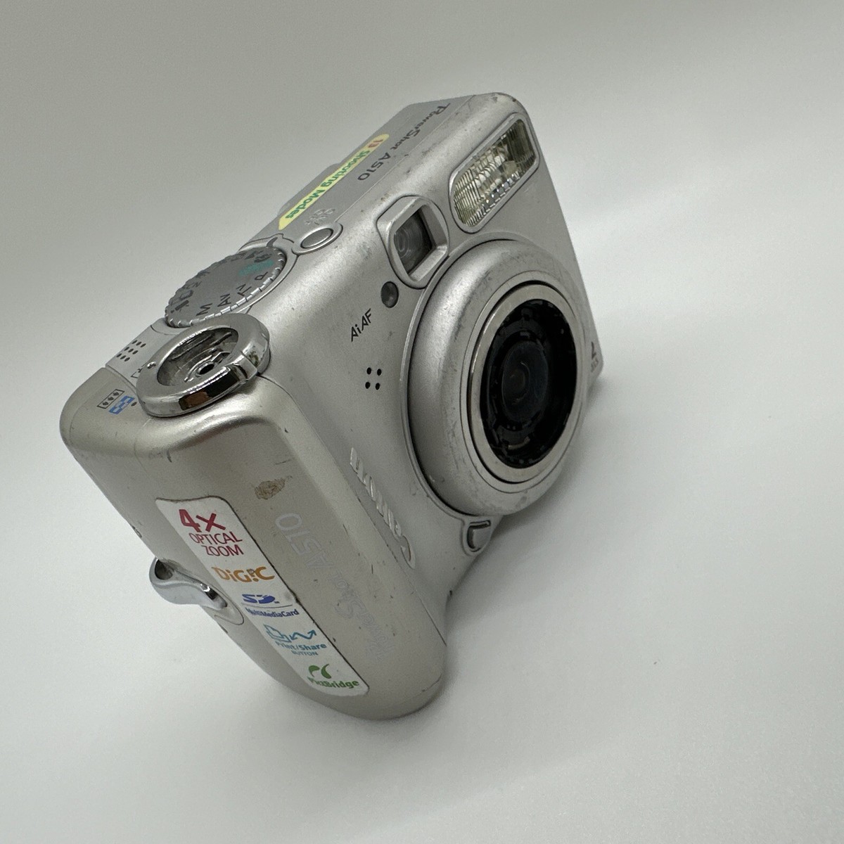 Canon PowerShot A510 3.2MP Digital Camera Only For Parts Or