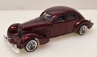 HOT WHEELS 1996 ‘36 Cord Metallic Sparkle Burgundy Malaysia 3.5" Toy Car Vintage