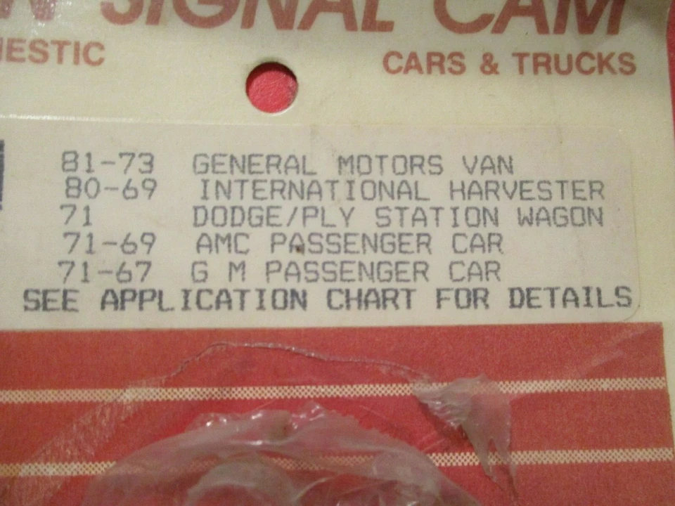 CAMARO-FIREBIRD - CHEVROLET, GMC--C/K-10-15-20-30 AMC- 1962-81 CÁMARA INTERMITENTE  Foto 3 de 3