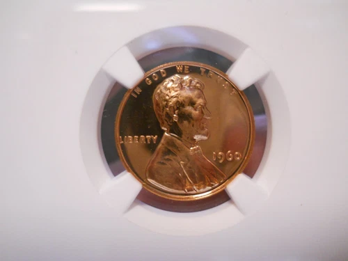 1960 Lincoln Cent Small Date NGC PF68 STAR RED Low Population PR68 RD Spotless
