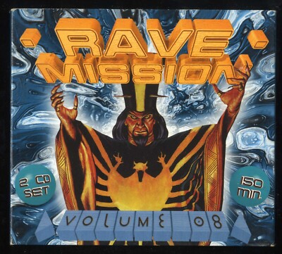 2 CD   Rave Mission - Volume 8   BOX BOX 2 CD EURO MEDIA
