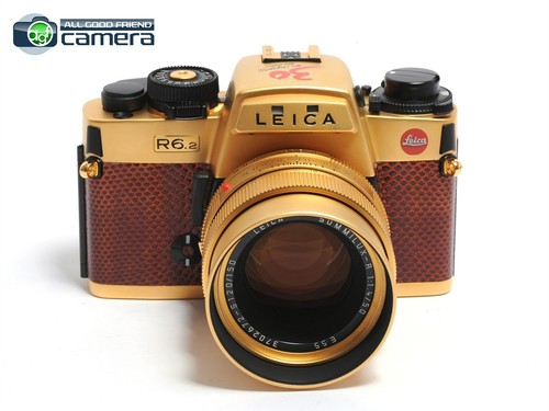 Leica R6.2 Camera Singapore 30 Years Gold Edition w/50mm F/1.4 Lens *NEW* - Picture 2 of 12