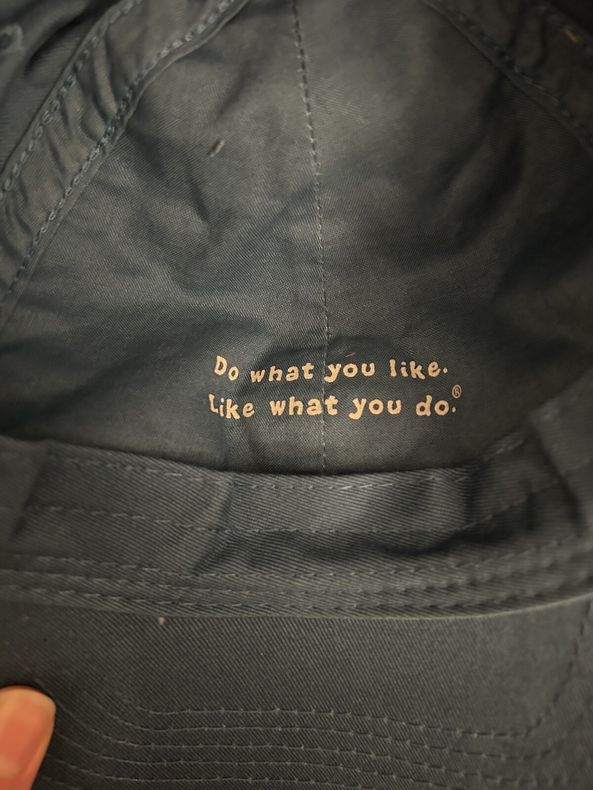 Life Is Good Hat Women's Blue “Simplify” Adjustable Hat image 7