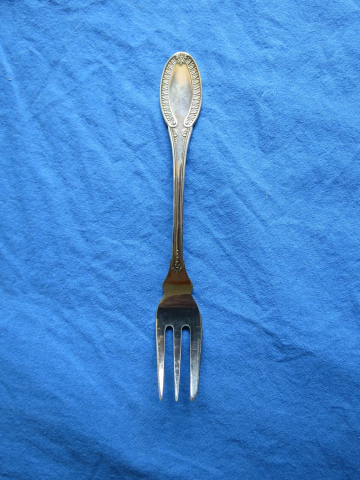 Set 6 forchette da dolce Argento 800 113 grammi Argenteria d'Epoca originale - Immagine 3 di 4