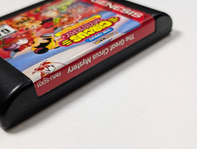 *no manual* The Great Circus Mystery Mickey Mouse Sega Genesis with case