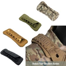 Tactical Shoulder Strap Pads Detachable Breathable Mesh Cushion Soft Strap Pads