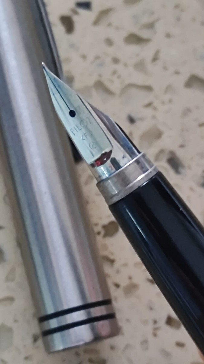 PILOT Fountain Pen Nib H182 Stainless Steel 80s Vintage | eBay