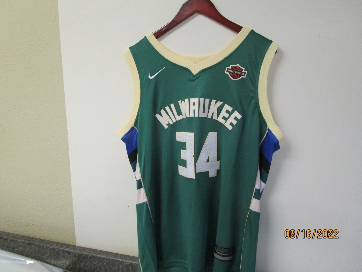 NWT Nike Swingman Jersey Antetokounmpo NBA #34 Milwaukee Bucks | eBay