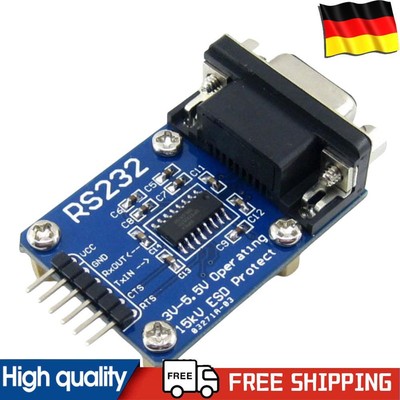 Waveshare DB9 zu TTL Konverter Board ESD SP3232 Chip RS232 zu TTL Seriell 3V-5,5