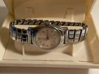Vintage Timex Child's Shock Resistant Wristwatch 5.5" in case