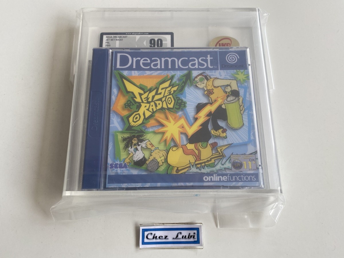 Jeu Jet Set Radio - Sega Dreamcast - Version PAL Française COMPLÈTE (Boîte, Notice, CD)