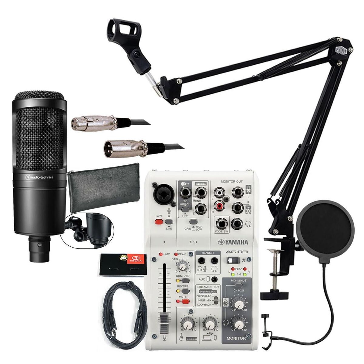 YAMAHA / AG03MK2 WHITE AT2020 For PC users Distribution/DTM YAMAHA / AG03MK2 WHITE AT2020 For PC users Distribution/DTM
