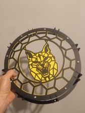 Griglia subwoofer solida personalizzata alta escursione 1 pz cover altoparlante metallo Lynx