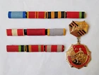 Soviet Veteran Ribbon Bar Badge 25 year Victory WW2 USSR army military rack lot