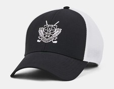 Under Armour Men's UA Iso-Chill Driver Mesh Cap 1369804-006 Black/White