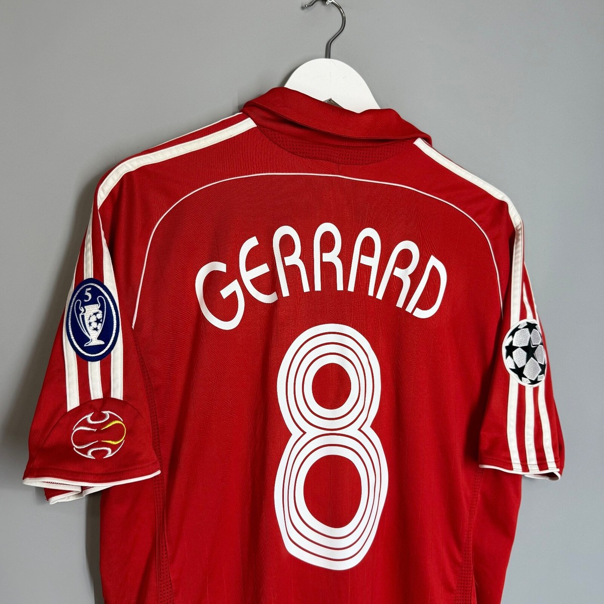 LIVERPOOL 2006/2007 HOME FOOTBALL SHIRT JERSEY ADIDAS SIZE L