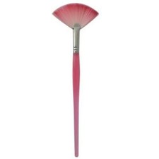 Fantasea 2-Tone Translucent Fan Brush, Pink