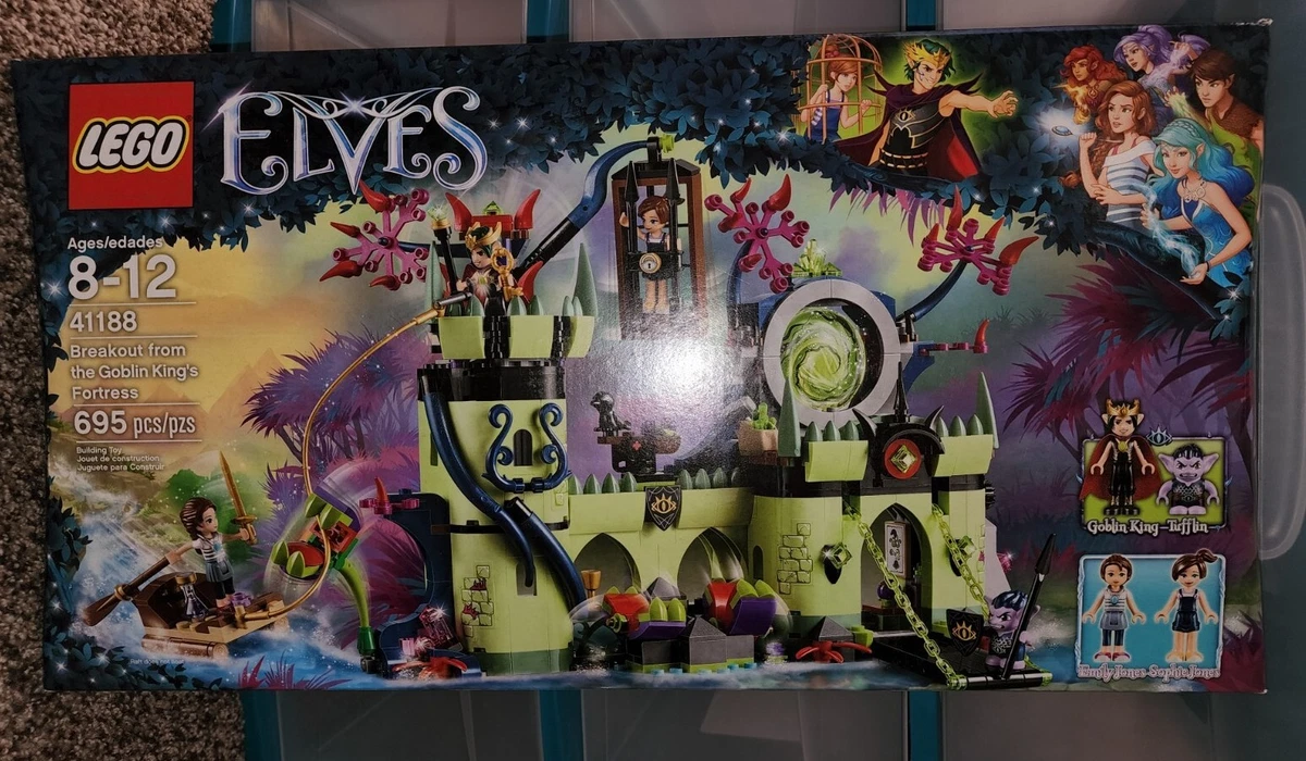Lego elves best sale goblin king fortress
