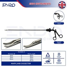 ENDO&reg; New 5mm 45cm Laparoscopic Maryland Dissector Bariatric Dissecting Forceps