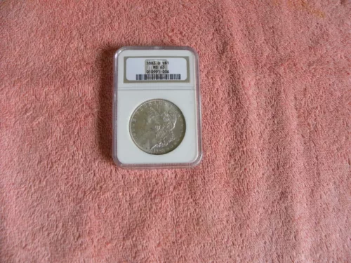 U.S SILVER COIN 1883-O MORGAN DOLLAR NGC MS63
