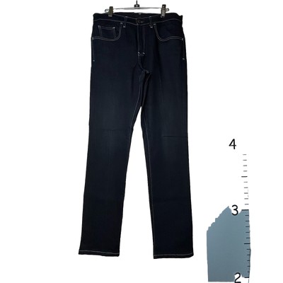 Tom James Blue Delta Dark Blue Bootcut Jeans 34x32