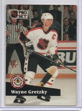 Wayne Gretzky 1991 Pro Set #285 Los Angeles Kings All Star Game NHL Hockey Card