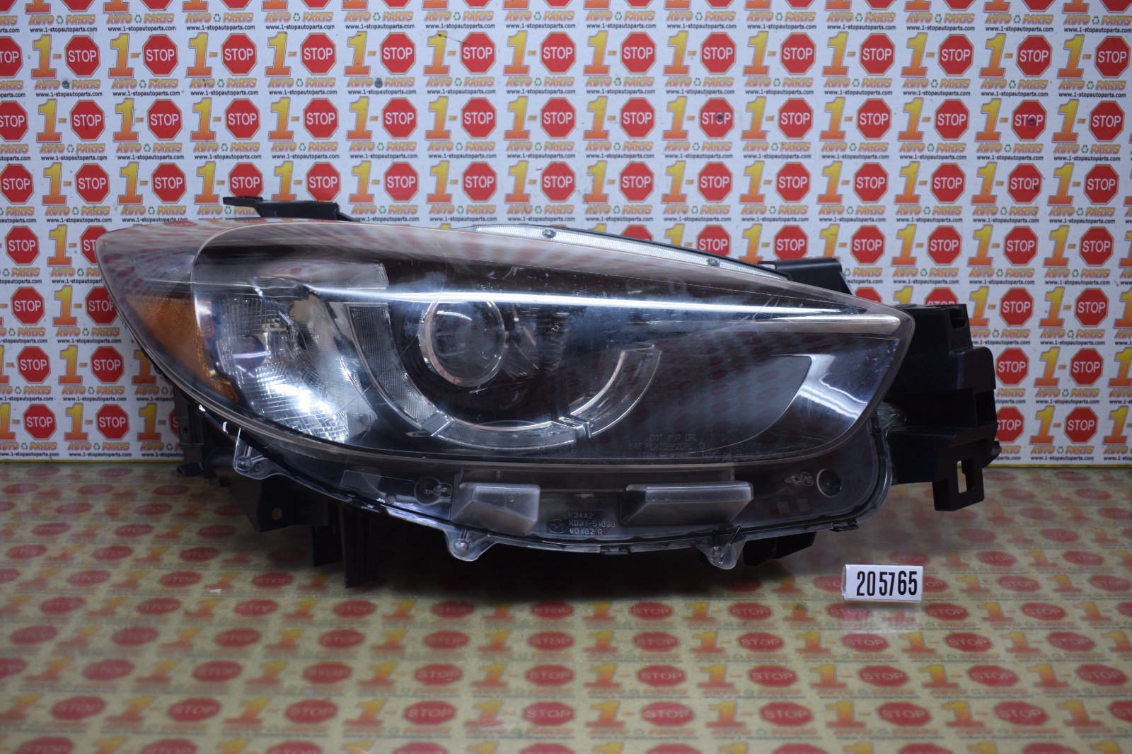 2013-2016 MAZDA CX-5 PASSENGER/RIGHT SIDE LED ADAPTIVE HEADLIGHT ASSEMBLY OEM
