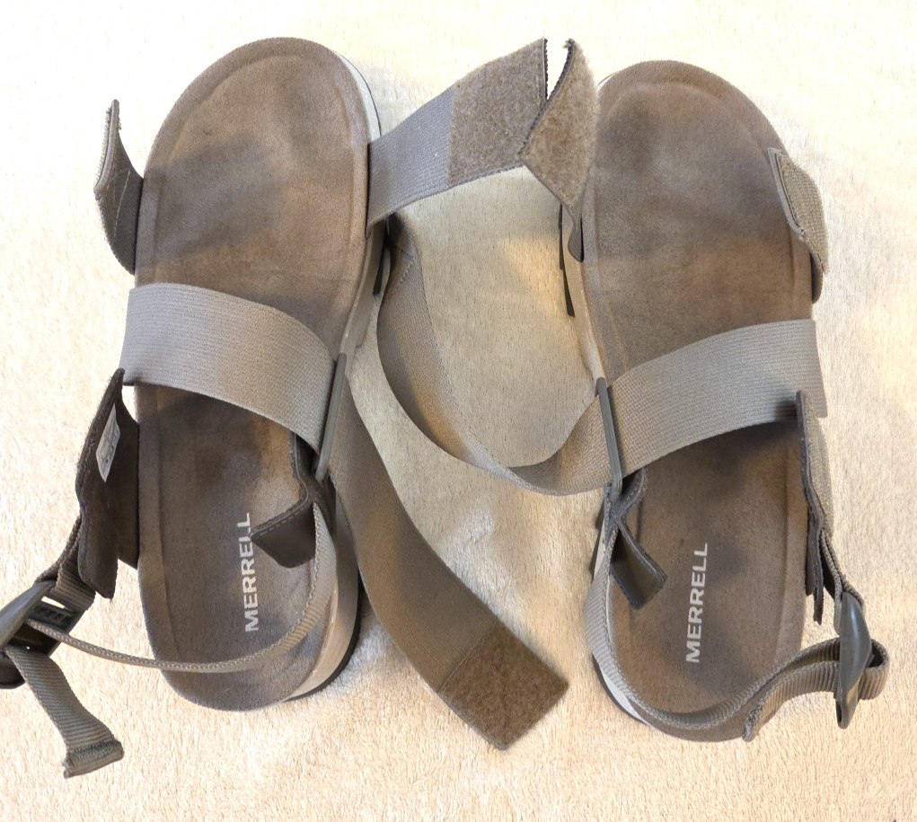 Merrell Alpine Cush Slingback Platform Sandals Ad… - image 11