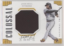 2019 Panini National Treasures Colossal Materials 30/99 Josh Bell #CM-JB 9hx