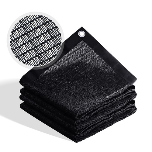 50% Shade Cloth, Shade Netting with Reinforced Grommets, Outdoor Sunblock Sha...