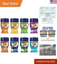 Savory Popcorn Seasoning Mini Jars Variety Pack - 8 Flavors, 0.9 Ounce Each