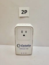 Extollo LANsocket 1500 Ethernet Powerline Adapters -
