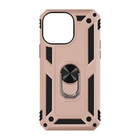 Hybrid HandyhüLle Mit Ring Halterung FüR Iphone 14 Pro – Rosegold