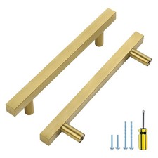 Ravinte Gold Cabinet Pulls 30 Pack 5 Inch Gold Kitchen Cabinet Handles Hardware