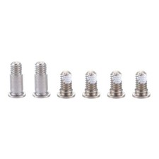 6 PCS Silver Bottom Case Screws for 15 Inch MacBook Pro Retina A1707 Parts