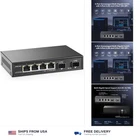 4 Port 2.5G Network Switch with 2x10G SFP, 2.5Gbps Network Hub Ethernet Split...